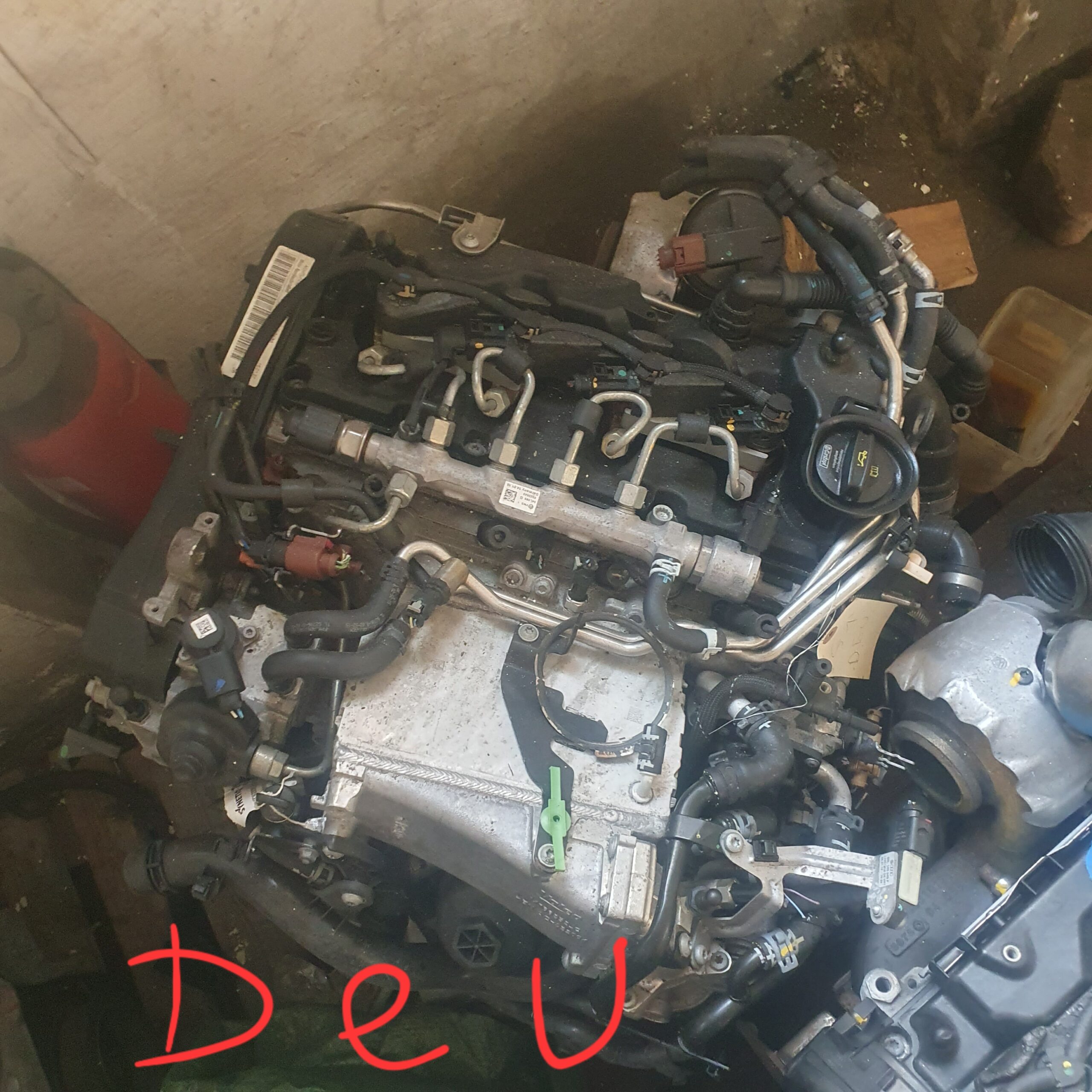 MOTEUR AUDI 2.0TDI CODE DEU