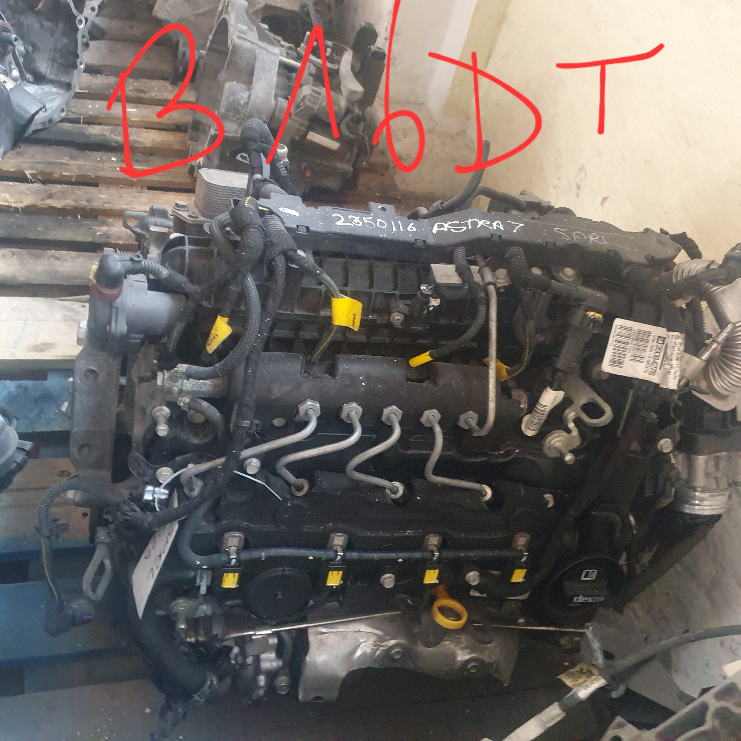 MOTEUR OPEL  1.6 CDTI B16DT