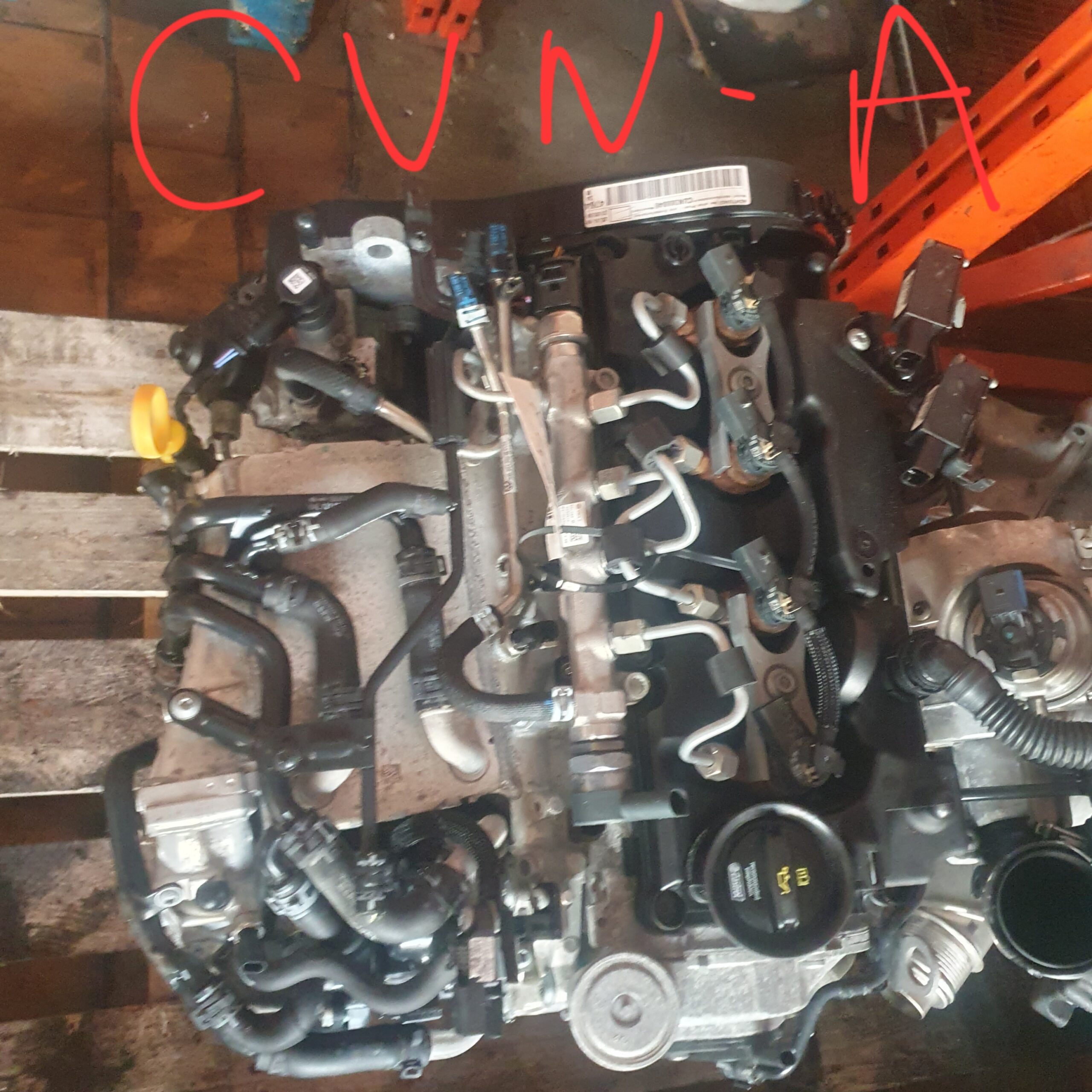 MOTEUR GOLFV7 GTD 2.0 TDI 184 CV  CUN  CUNA